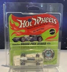 Vintage 1970 Hot Wheels Redline Card w/ Badge/Case! Gold Brabham Repco F1 Prix