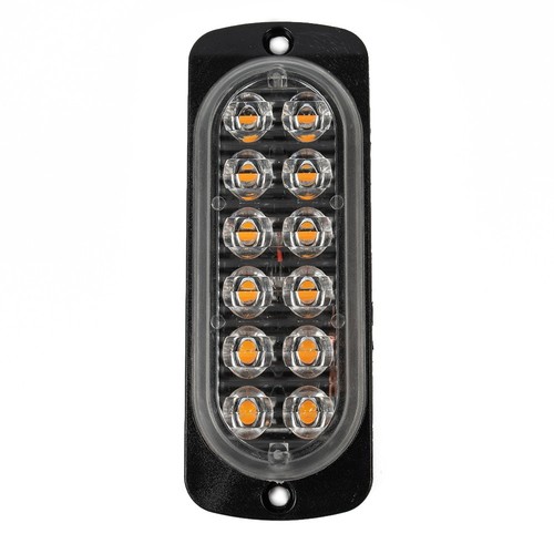Working Lamps Kit LED Yellow Flash Luminous Safety Spare Black Housing - Picture 5 of 12