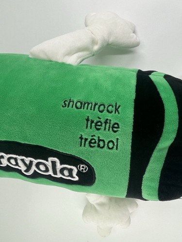 Large Crayola Experience Green Shamrock Trefle Trebol Plush 26" / 2018 - Picture 6 of 10