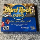 Videospiel PC Hard Rock Casino Blackjack Craps Roulette Slots Poker Disc ist neuwertig