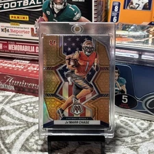 Ja'Marr Chase Honeycomb Panini 2022 Mosaic Honeycomb Ntl Pride Prizm
