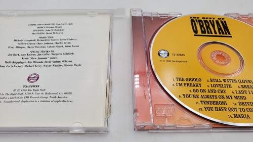 The Best Of O'Bryan OOP Funk Boogie CD 1996 - Photo 3/8