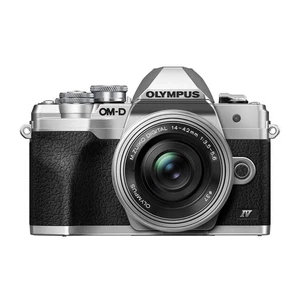 Olympe OM-D E-M10 Marquer IV Caméra (Argent) & M.Zuiko numérique ED 14-42mm Kit d'objectifs