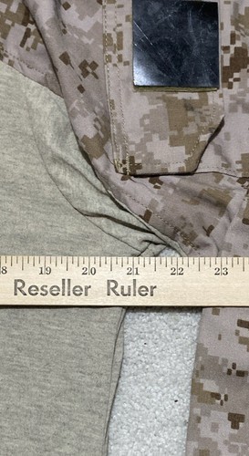 Chemise de combat USMC Defender M Marine Desert MARPAT FR GRENOUILLE homme M-L camouflage numérique - Photo 9/15