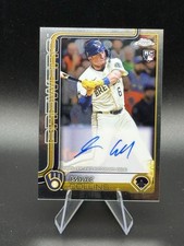 2025 Topps Chrome Isaac Collins RC Auto - Brewers