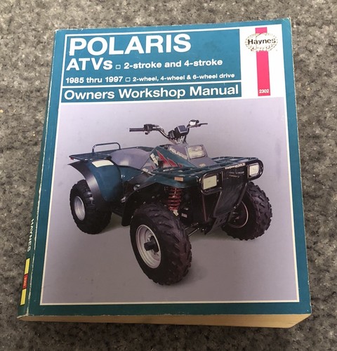 Haynes Polaris ATV 2 Stroke 4 Stroke M2302 Owners Workshop Repair Manual - Bild 1 von 4