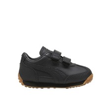 PUMA Easy Rider Leather V Slip On Toddler Boys Black Sneakers Casual Shoes 3997