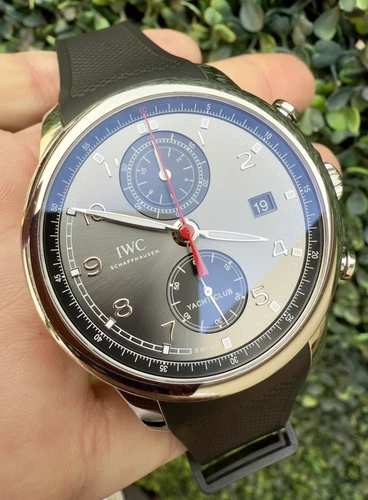 IWC Portigieser Yacht-Club 'Ardoise' Flyback Chronograph IW390503 Full Set