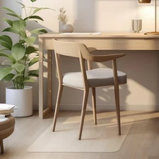 Desk Mat,21"x25" Office Chair Mat for Hard Floors,Computer Chair Mat Protector 