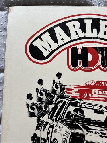 70’s HDT MARLBORO Mounted Poster On Board Holden Torana GTX Car Racing - Picture 3 of 9