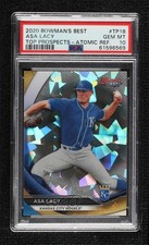 2020 Bowman's Best Top Prospects Atomic Refractor Asa Lacy PSA 10 GEM MT n0c