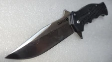 Cold Steel Crawford Model 1 Liner Lock Knife Black Zy-Ex Scales:3.5" Satin Blade