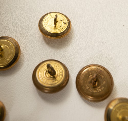 RCAF Royal Canadian Airforce 12 Button Lot (P3L-23/JSF6)5/8 & 7/8" Brass Lamond - Picture 9 of 18