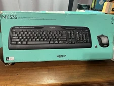 Logitech MK335 Wireless Keyboard and Mouse Combo Black/Missing NANO USB Dongle