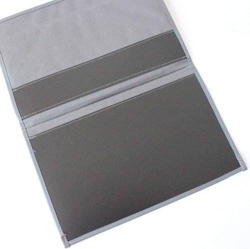 Bedside Storage Organizer with Pockets, Caddy, Table 4 Grey - Picture 6 of 6