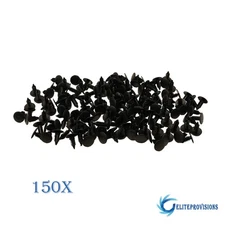 150x Auto Car Bumper Fastener Clips Hole Plastic Rivets Retainer Fender Push Pin