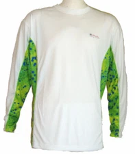 Bimini Bay Marlin Trading Company Dorado Pass LS Knit Cabo Shirt Dolphin Mahi
