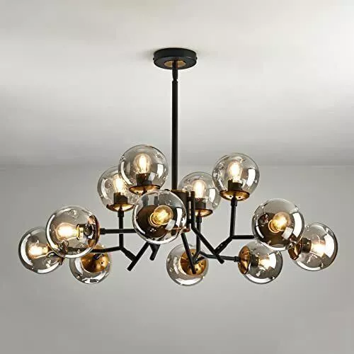 Sputnik chandelier replacement globe deals