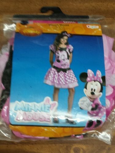 Disney Minnie Mouse Pink Girls Costume size 4-6 Halloween
