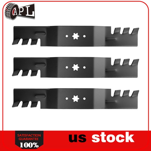 3 Mower Blades For MTD Cub Cadet 54" 7420677 7420677A 9420677 942