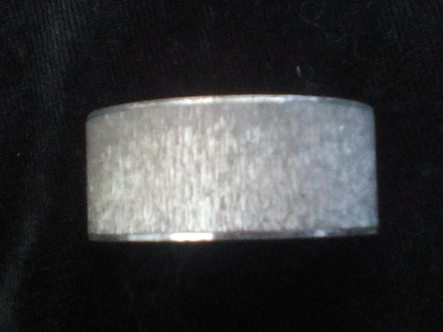 Napkin rings x 6, silver-coloured, textured metal, oval shape - 第 9/12 張圖片