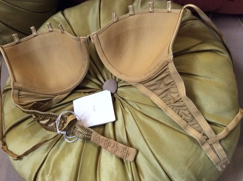 La Perla Graphique Couture Push Up Yellow Bra with Boning Sz.36B. - Picture 11 of 12