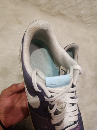Nike Air Force 1 '07 LV8 Low Iced Lila Summit Größe 12 Turnschuhe GUTER ZUSTAND - Bild 6 von 9