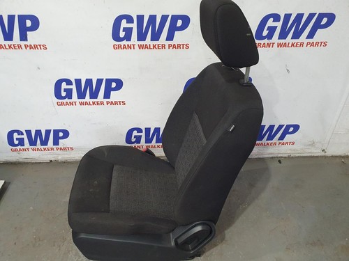 FORD RANGER LEFT FRONT SEAT, PX, CLOTH, XL/XLS/XL PLUS, BLACK, (2015-2022) - Picture 3 of 5