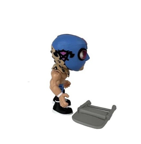 BOSS FIGHT LEGENDS OF LUCHA LIBRE LUCHACITOS KONNAN 3" ARTICULATED MINI FIG - Bild 3 von 4