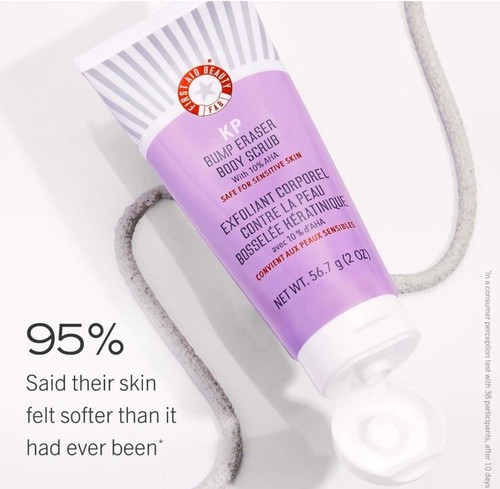 FIRST AID BEAUTY Smooth Summit - KP Bump Eraser Body Scrub- New In Box - Picture 2 of 2