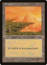 Plains (331) Urza's Saga PLD Basic Land MAGIC THE GATHERING MTG CARD ABUGames