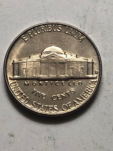 1955-D BU Jefferson Nickel From A OBR Beautiful Coins At A Low Price Lot V130 - Picture 8 of 12