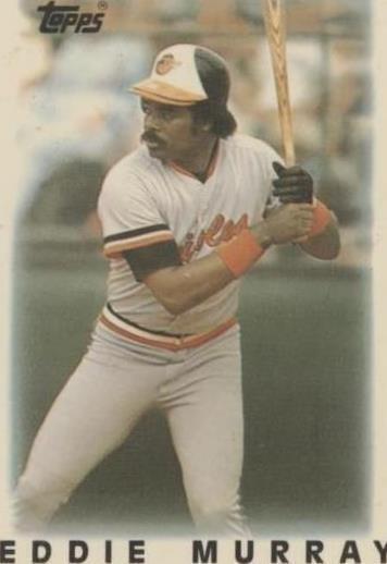 1986 Topps League Leader Minis - Eddie Murray #1 - 1 of 1
