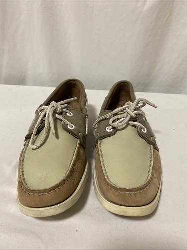 Sebago Docksides Women’s Boat Shoes Two Eye Size 11 Tan Brown $179 Leather...LS3 - Picture 6 of 10