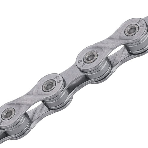 KMC 9 Speed X9 SilverGray Bicycle MTB Road Bike Chains Quick 116L For Shimano - Picture 2 of 3
