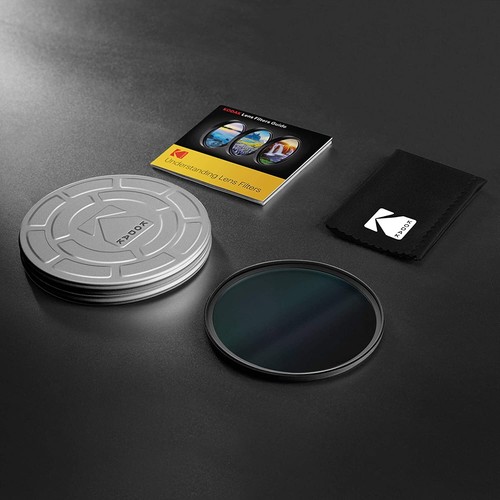 KODAK 62mm Schott Glass IR Neutral Density 1000 Filter, Super Slim Waterproof - Picture 6 of 6
