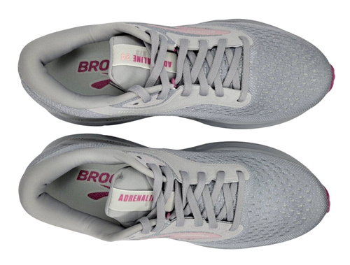 NUEVO Brooks Adrenaline GTS 24 Zapatos para Correr Aleación/Blanco/Zephyr, Para Mujer 10 B - Imagen 6 de 7