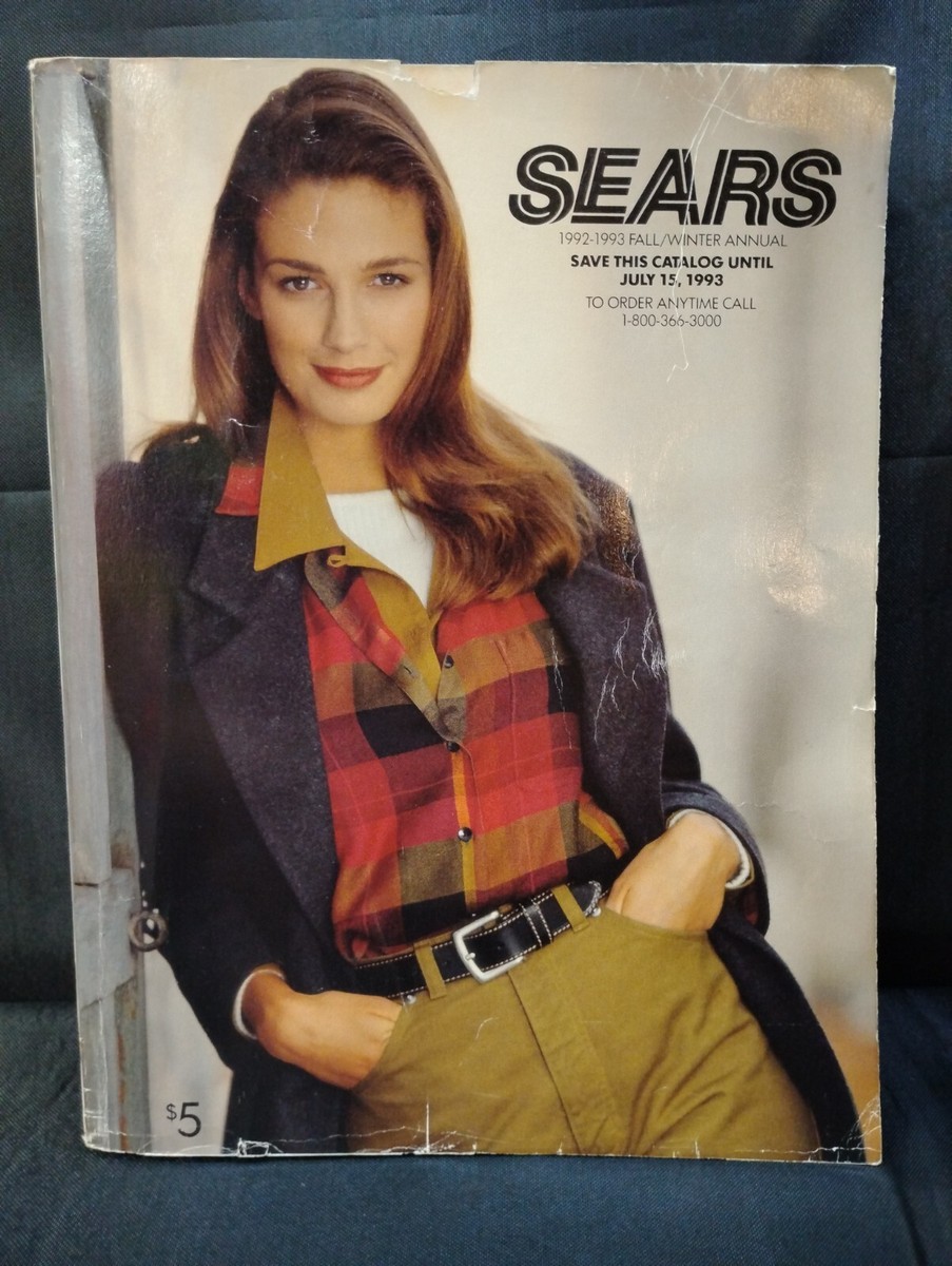 Vintage Sear 1993 Annual Fall / Winter Catalog Book | eBay