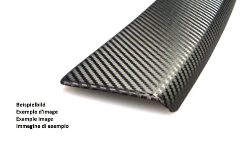 OPPL Ladekantenschutz ABS Carbon Design passt für Saab 9-3 CC 2-Türer 2007- - Bild 7 von 7
