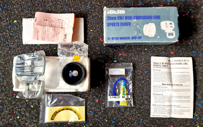 Sea&Sea 20mm UW/Wide Conversion Objektiv mit Sportfinder für Motor Marine35 MX-10