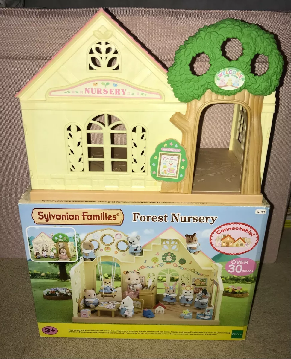 Sylvanian Families Forest Nursery School Box Play Set for children figures