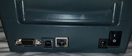 Zebra GX420t Direct Thermal Transfer Label Printer Black NO AC POWER ADAPTER - Afbeelding 4 van 5