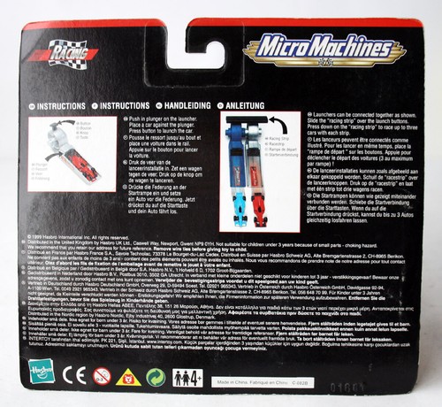 RARE 1999 MICRO MACHINES RACING GRAND PRIX #5 COMPETITION SET NEW SEALED ! - Picture 3 of 8