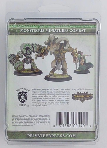 HORDES: CIRCLE ORBOROS: Una Skyhunter - Blackclad Warlock  (PIP 72101) - Picture 3 of 3