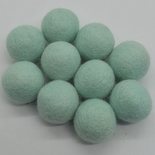 100% Wool Felt Balls - 3 cm – 10 pcs – Pick from 90 Colours – Craft Supply - Picture 82 of 96