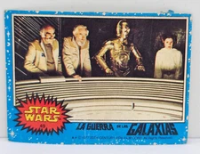 STAR WARS BLUE 1978 CARD STANI N° 49