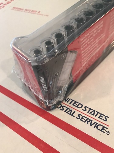 snap on 112stmmy 12 pc 1/4 drive 6 point metric deep socket set 5-15mm sealed - Picture 4 of 7