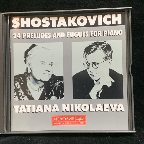 SHOSTAKOVICH 24 Preludes & Fugues - TATIANA NIKOLAEVA - MELODIYA 3CD BOX - Picture 3 of 6