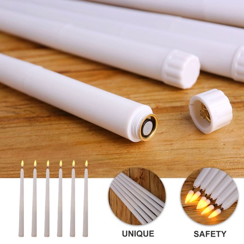 6 Pcs LED Candle Light Halloween Candles Lights for Decoration Father - Picture 9 of 12