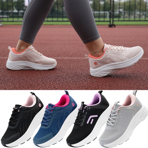 FitVille Women's Wide Walking Shoes Cushioning Lightweight Breathable Sneakers - Picture 1 of 99